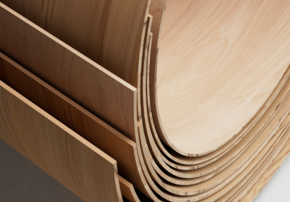 Placage de panneaux à plat